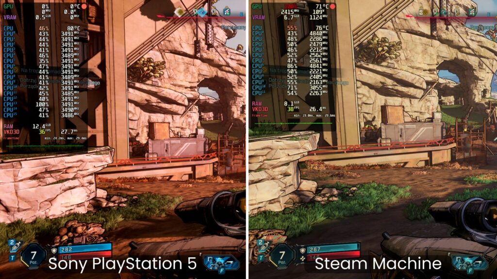 Sony PlayStation 5 vs Steam Machine